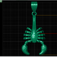 diemansion-2.png "ÄGYPTISCHER SKORPION-ANHÄNGER" 3D DRUCKBARES MODELL