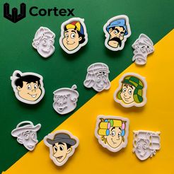 CHAVO-2.jpg Файл STL Chavo del ocho cookie cutters・Модель 3D-принтера для скачивания