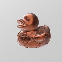 Free OBJ file Scp-173 (Duck) 🦆・3D printing design to download・Cults