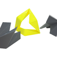 p0.png Paul Schatz's Invertible Cube, Hexaflexagon
