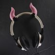 2024_02_29_catears_0107_square.jpeg Demon Horns for Headphones Cosplay