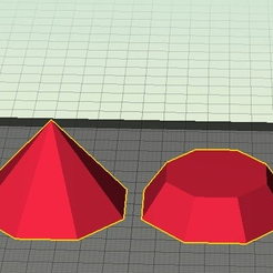 Diamond_in_makerware.png STL-Datei Low poly Diamond kostenlos・3D-Druck-Vorlage zum herunterladen