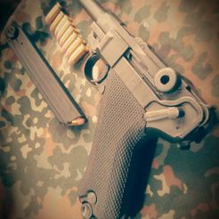 zvc Spielzeugpistole Luger P08