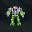 Baliff_Head01.JPG Quintesson Bailiff Head for Transformers WFC Earthrise Allicon