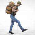 H1.19.jpg N2 Hiker 1 64 Miniature Walking and Climbing