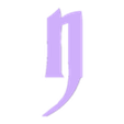 NM.stl STL file Letters and Numbers The Addams Family Letters and Numbers | Logo・Template to download and 3D print