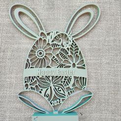 1000006600.jpg Easter bunny floral sign decor