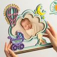 Preview-image.jpg Newborn Birth Stats Lasercut Frame