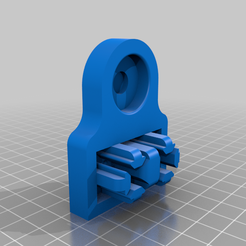 Base_rolo.png Fichier STL gratuit Porte-filament Kingroon avec amortisseur Z・Plan pour imprimante 3D à télécharger
