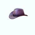 0K_00018.jpg HAT 3D MODEL - Top Hat DENIM RIBBON CLOTHING DRESS COWBOY HAT WESTERN