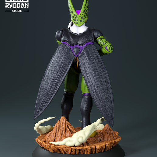 🐉 PERFECT CELL DRAGON BALL・ 3D File for 3D printing・Cults