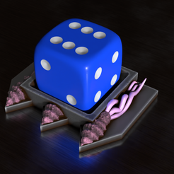 62e0796d-33b5-4464-bd9f-f6682264bf1b.png Fichier 3D gratuit Plateau pour torpilles Space Bug pour matrice 12mm・Modèle à télécharger et à imprimer en 3D