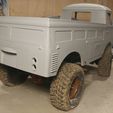 20190211_211403.jpg STL file VW Pickup Body for 275mm wheelbase Gelande II chassis・3D printing design to download