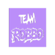 GRK ROBBO TEAM SETS 170-4.stl KING ROBBO GRAFFITI TAG STENCIL SET -TEAM ROBBO- 14 FILES EASY PRINTING WITHOUT MEDIA FDM WALL ART