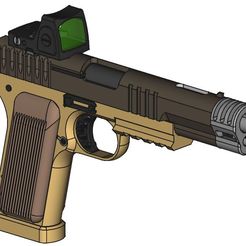 1.jpg Free STL file TT-33 Tokarev (WhatIf) WIP!!・Design to download and 3D print