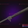 Kaiju_no_8_sword_3d_print_model_02.jpg Kaiju No.8 Soshiro Hoshina Sword - Anime Cosplay Weapon - Monster #8
