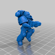 3_Plasma.png Free STL file Angelic Space Soldiers with Heavy Weapons・Template to download and 3D print