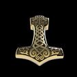 20.jpg Viking Thor Hammerd Pendent