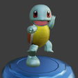 render-3.png Squirtle, Pokemon, Figure  for print.
