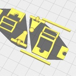 low-low.jpg OBJ file 1:64 UNIVERSAL Lowrider Adjustable chassis・3D printer model to download