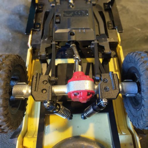 🚚 MN82 LC79 RC 4-Link Rear Suspension・ STL File for 3D printing