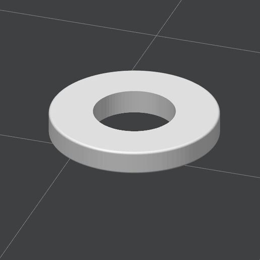 Washer.jpg Jeu de boulons à tête hexagonale (standard en pouces, UNC) - Tailles #10-24