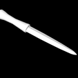 model-5.png Medieval Dagger - 3D Model for Printing