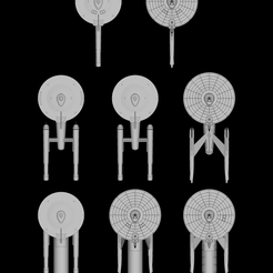 __preview01.png Star Trek Constitution Class Parts Kit