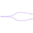 Massager_Handle.stl Easy printing face massager - updated with adjustable tension!