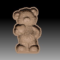 Teddy Bear Bath Bomb Mold