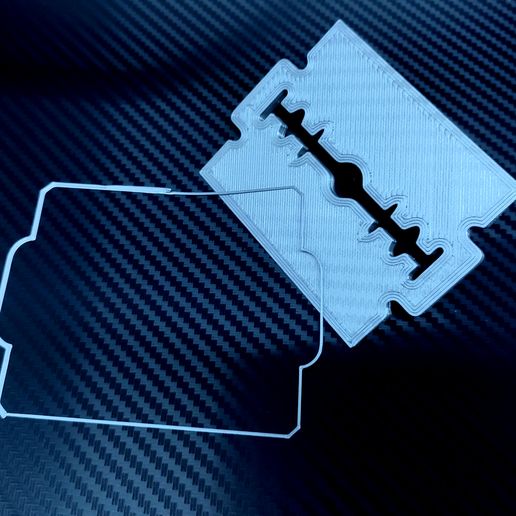 🪒 Razor Blade Scraper - Gilette Blade Scraper・ STL File for 3D printing ...