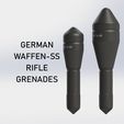 German_SS_Rifle_Grenades_0.jpg WW2 German Waffen-SS Rifle Grenades