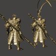 5.jpg BLACK MYTH WUKONG 悟空 - mythical Armor keyed cut High Poly STL for 3D printing - 孙悟空    如意金钴棒  猪八戒