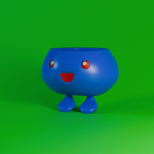 Oddish ready to be a Planter! - 3D model önizlemesi