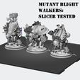 sandal.jpg demonic blight walkers (corrupted) 3 pack (6mm / 8mm scale)