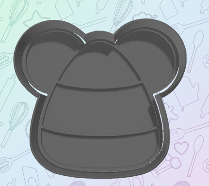 Mouse Candy Corn Cookie Cutter