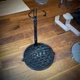 IMG_7538.jpg TMNT Sewer Cover for 1/4 scale figure stand Great for NECA 16" Turtles