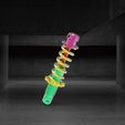 SHOCK-ABSORBER.92.jpg STL file SHOCK ABSORBER 3D PRINTEABLE・3D printable model to download