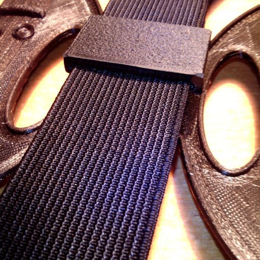 Ribbon Belt Clips-Connector for Tablet Bumper Case 3D model