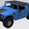 Short-Pickup1b.jpg Hummer / Humvee Short body conversion kit by [AN3DRC]