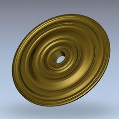108.jpg Free OBJ file Vintage mouldings for old classic apartments cnc art router machine 3D printed・3D printing idea to download