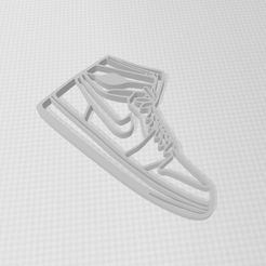 STL file Niken Air Force 1 Louis Vuitton・3D printable model to