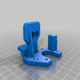 Bowden_Head_withchain_link_bracket.png Hydra Fan Duct & Tool Change System for Ender 3 Ender 5  CR10
