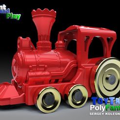 toy2.jpg Бесплатный STL файл Toy Train・Дизайн 3D-печати для загрузки