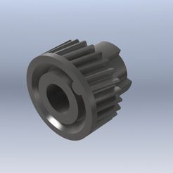 112929.jpg STL file Plastic Coupling Toothed Gear Wheel for PHILIPS HR2830 Food Processor Blender・3D printable design to download
