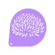anemone2.stl Free Anemone Stencil model 2