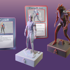 zcas.png Free 3D file Castlevania LoD Cornell ChessPack・Template to download and 3D print