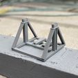 Picture-A6.jpg Model Railway - Cable Drum Jack and Stand