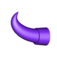 saucerbeast_horn.stl Goldorak VS Golgoth 2 - SLA version