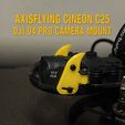 Cineon-C25-Dji-O4.jpg Axisflying Cineon C25 Dji O4 PRO camera mount V2